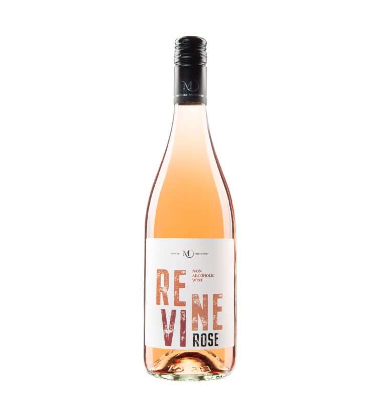 Niet alcoholisch rosé wijn